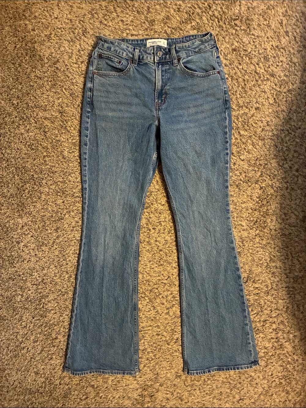 Abercrombie & Fitch curve love High Rise bootcut Jeans -Size 27
